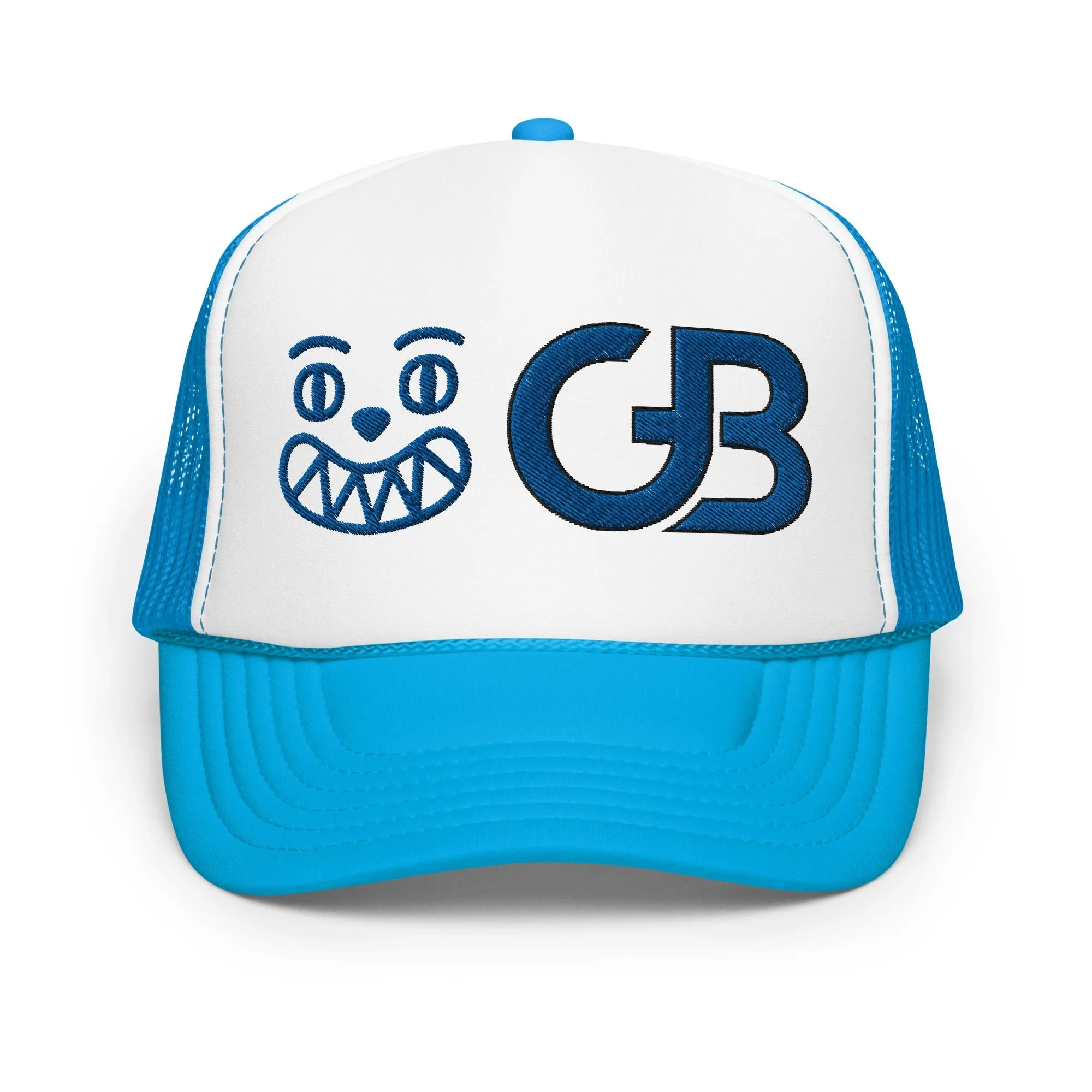 Gerald Black Foam Trucker Hat BLU