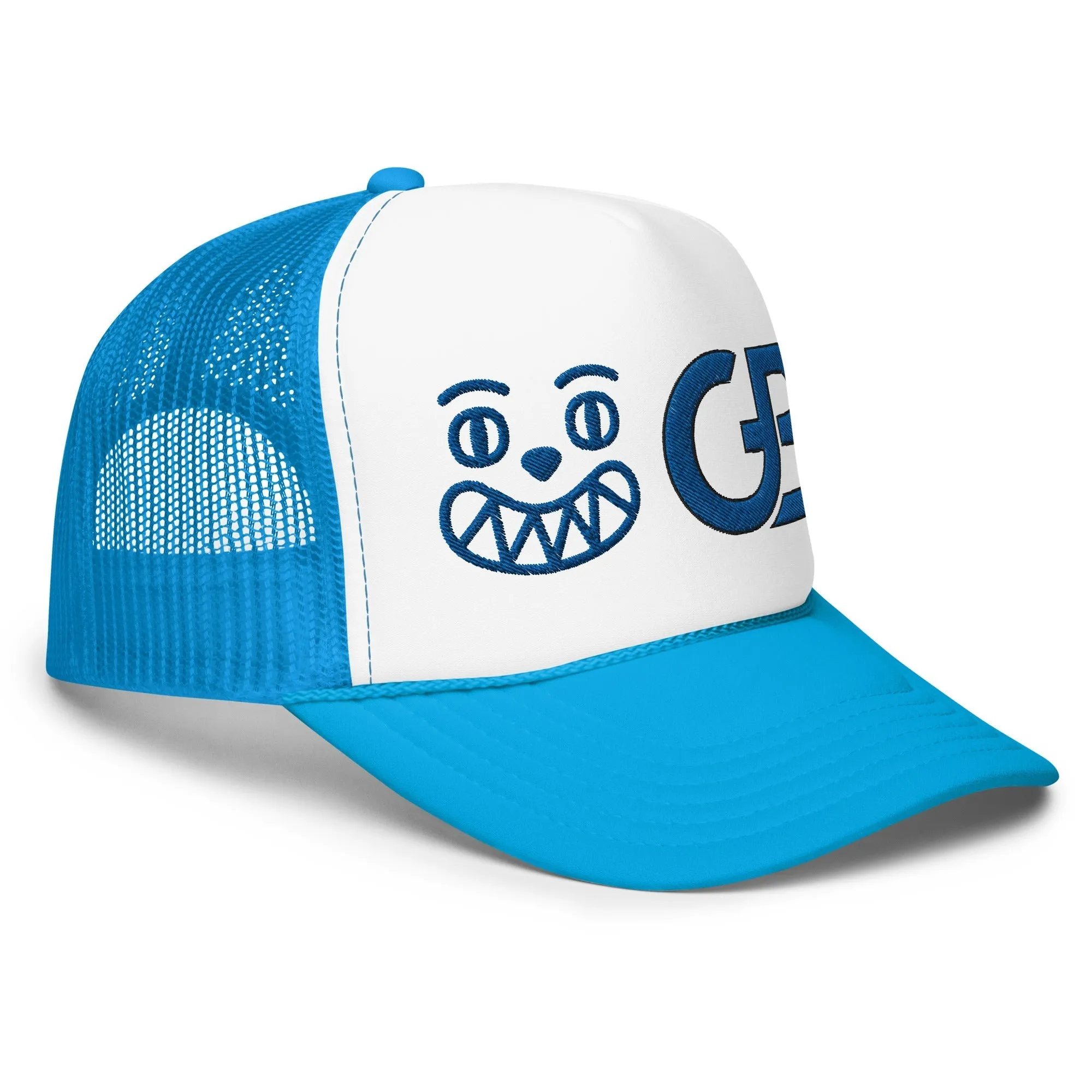 Gerald Black Foam Trucker Hat BLU