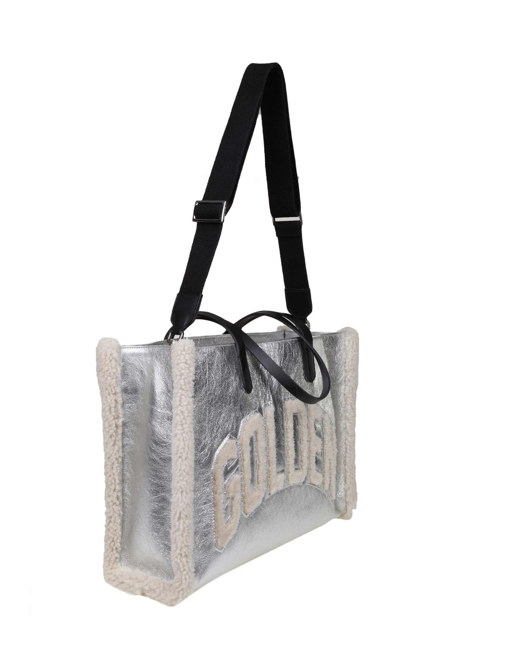 Golden Goose Deluxe Brand Logo Detailed Tote Bag