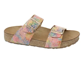 Haflinger Sandals Andrea Rainbow