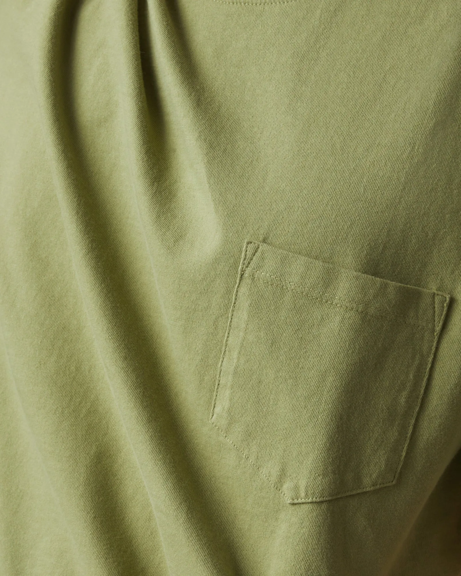 Heavyweight Pocket Tee - Pale Sage