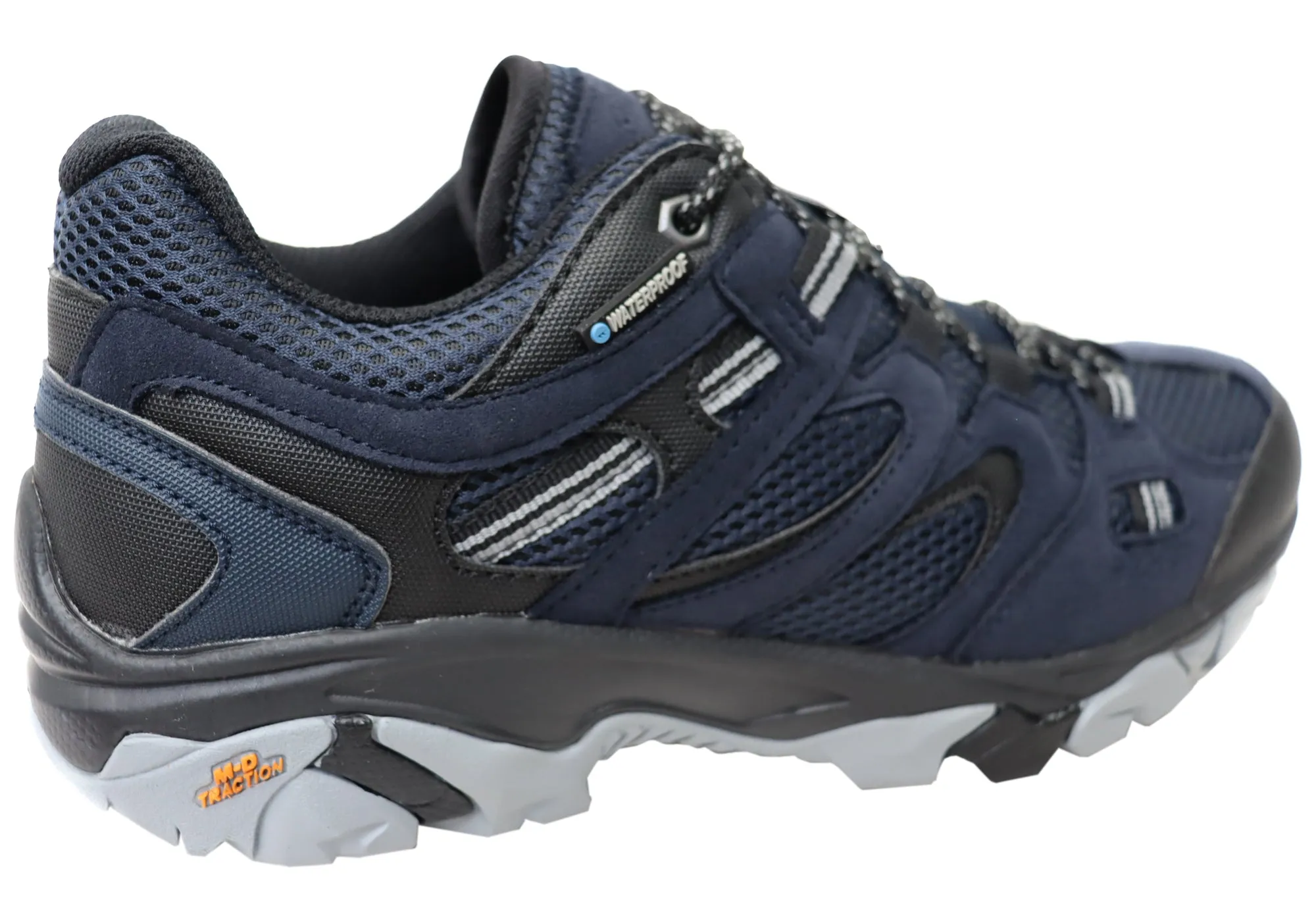 Hi Tec Mens Ravus Vent Lite Low Waterproof Comfortable Hiking Shoes