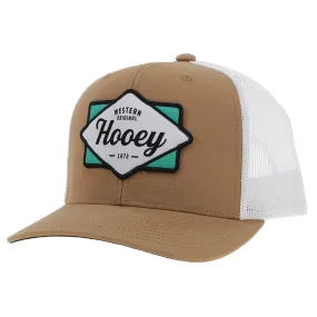 Hooey Tan & White Diamond Cap