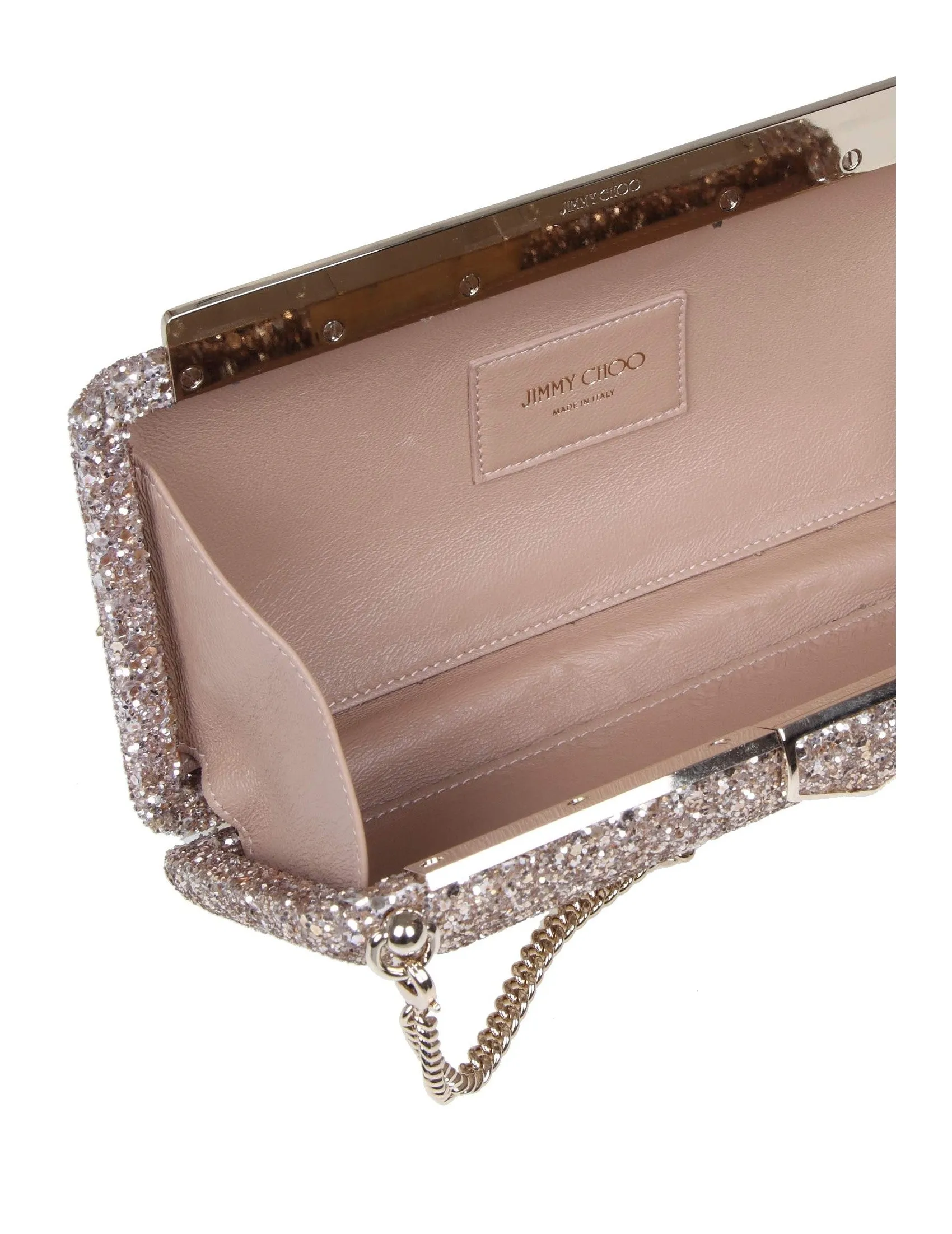 Jimmy Choo Glitter Clutch Bag