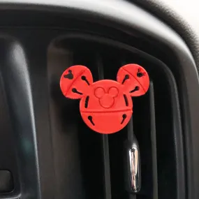 Jingle Bell Car Character Clip - Vent Decor / Holder