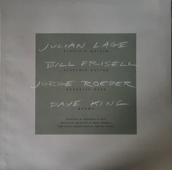 Julian Lage ~ View With A Room