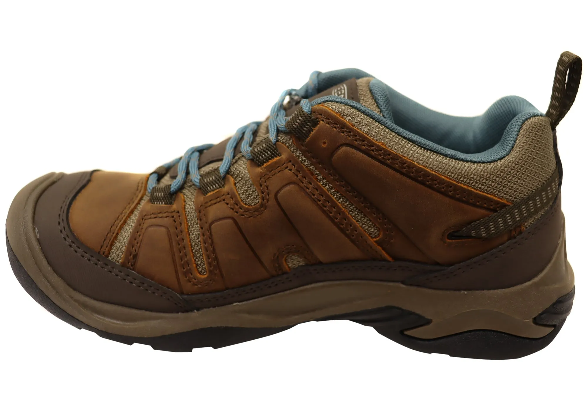 Keen Circadia Waterproof Womens Leather Wide Fit Hiking Shoes