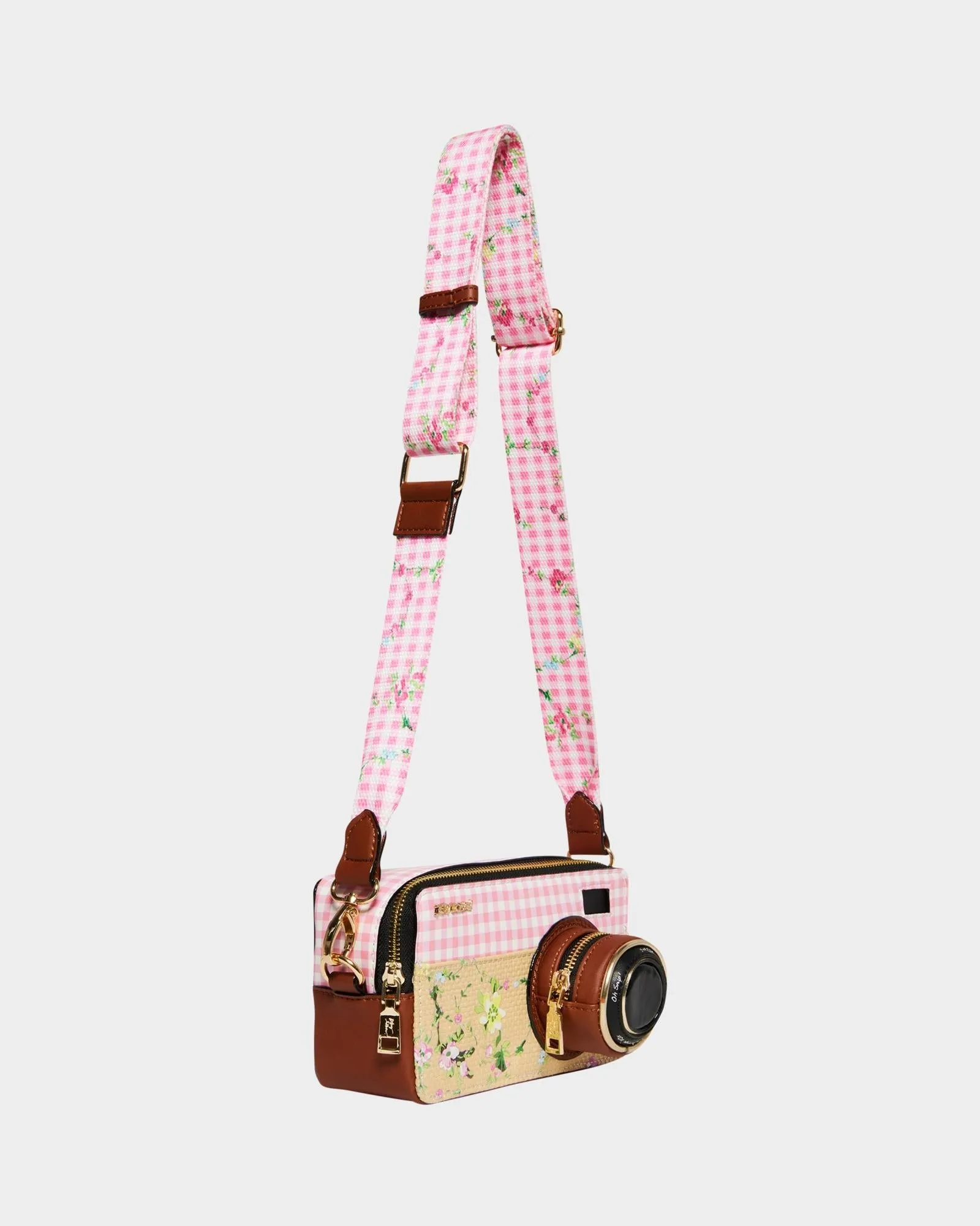 KITSCH OH SNAP CROSSBODY PINK | RE:LUV