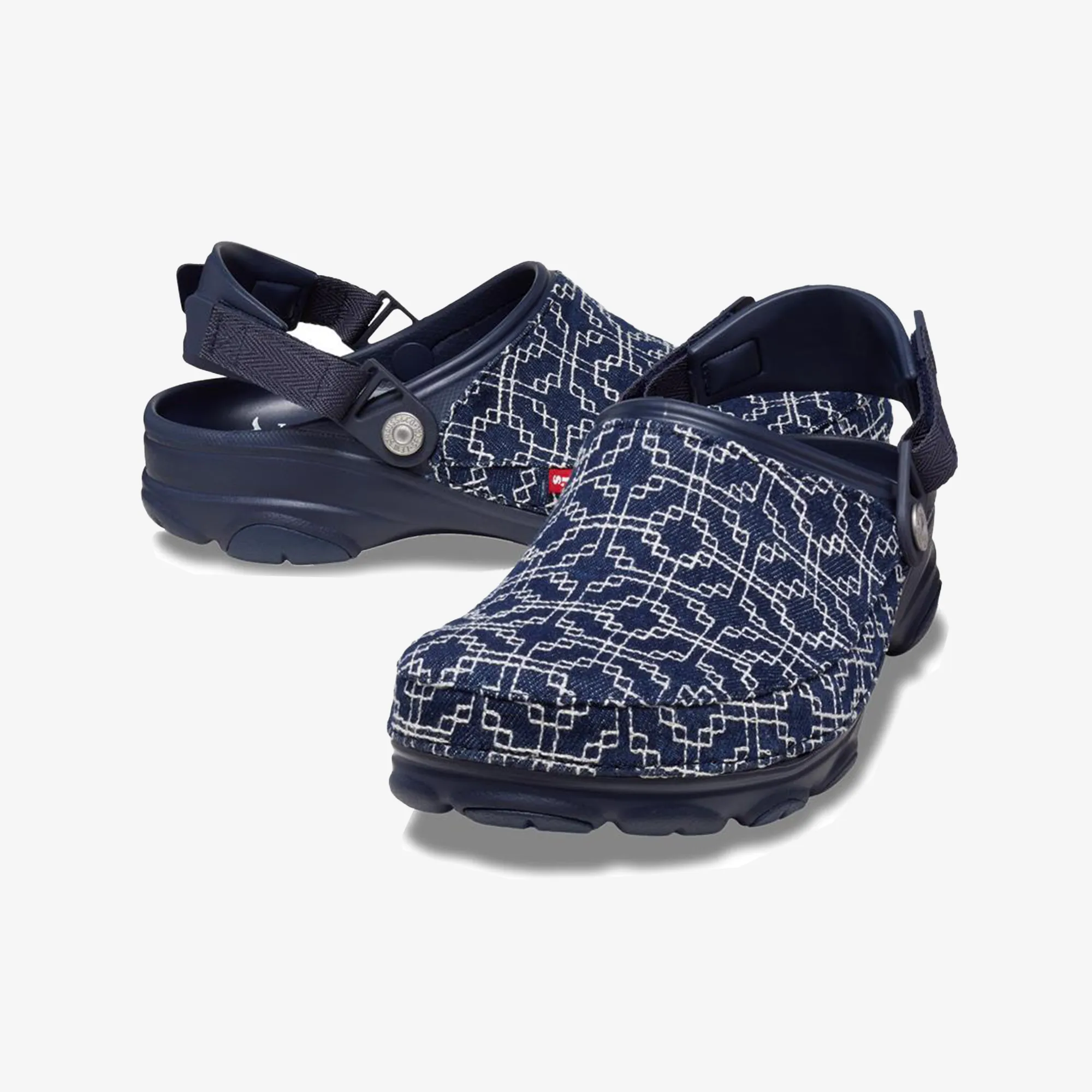 LEVIS X CROCS ALL TERRAIN CLOG 'NAVY'