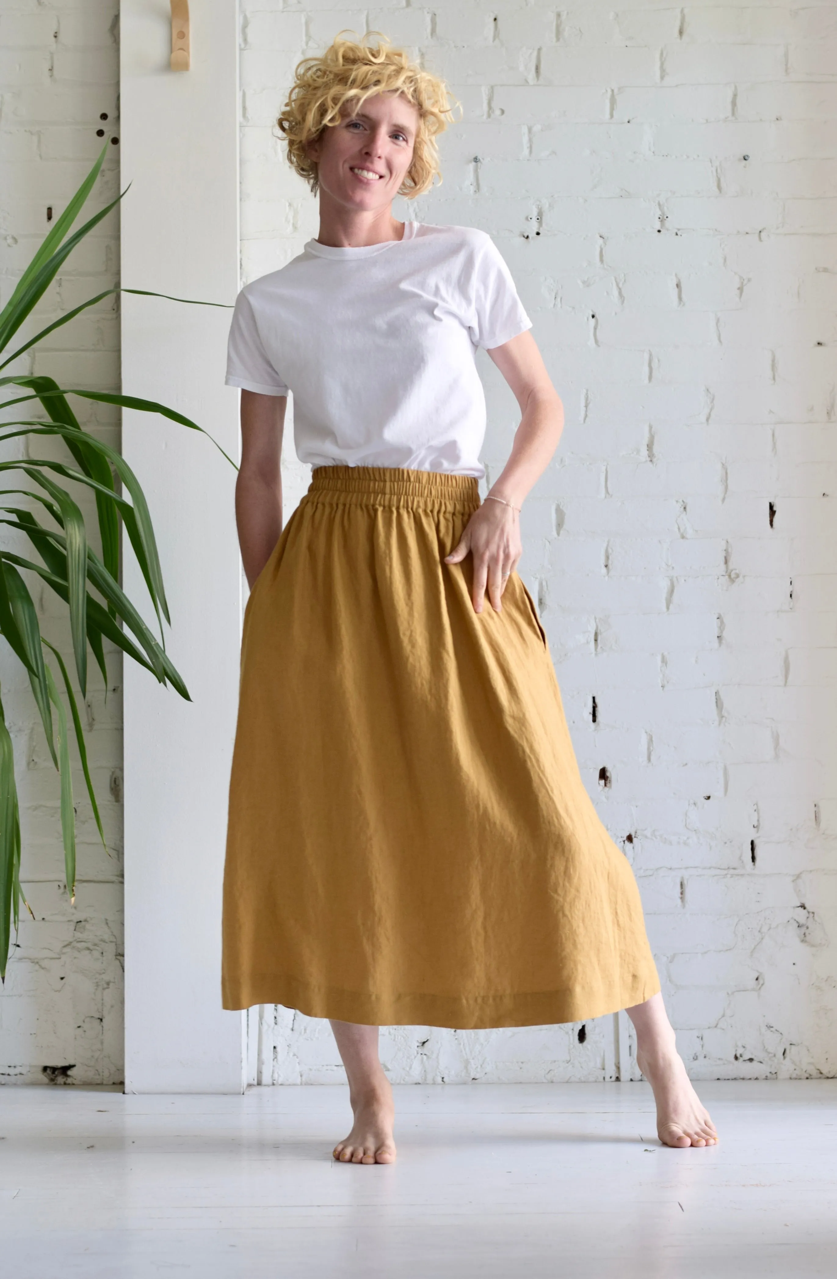 Lilah Linen Skirt