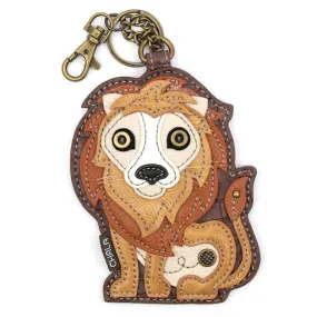 Lion Coin Purse and Key Chain