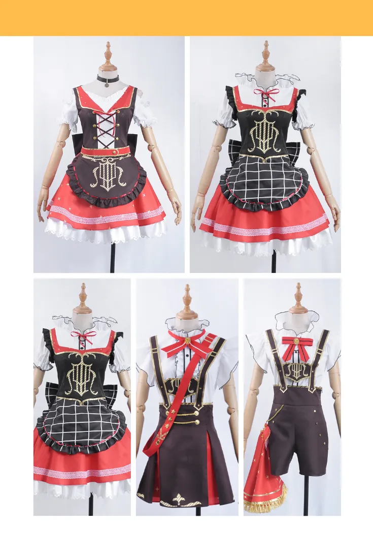 Love Live Aquors Town Musicians of Bremen Cosplay Costume