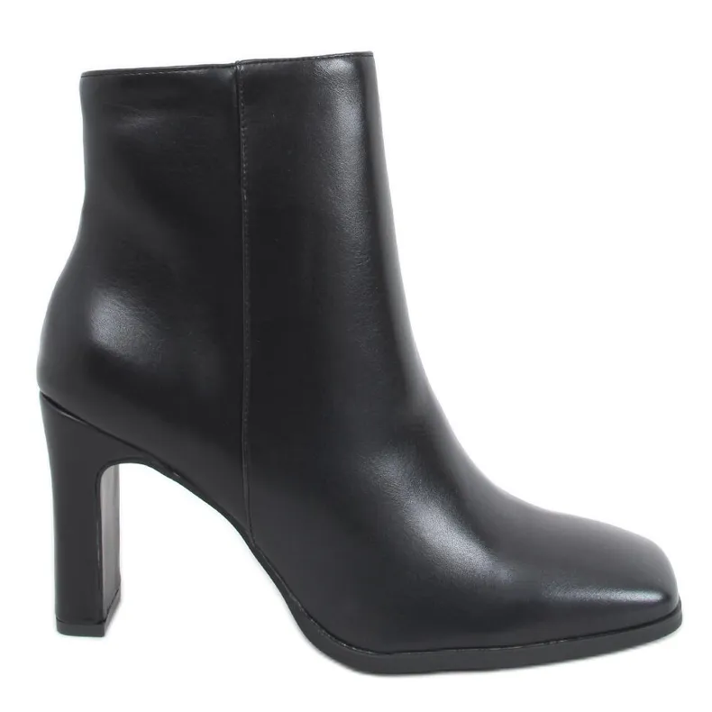 Madison Black Pu high heels