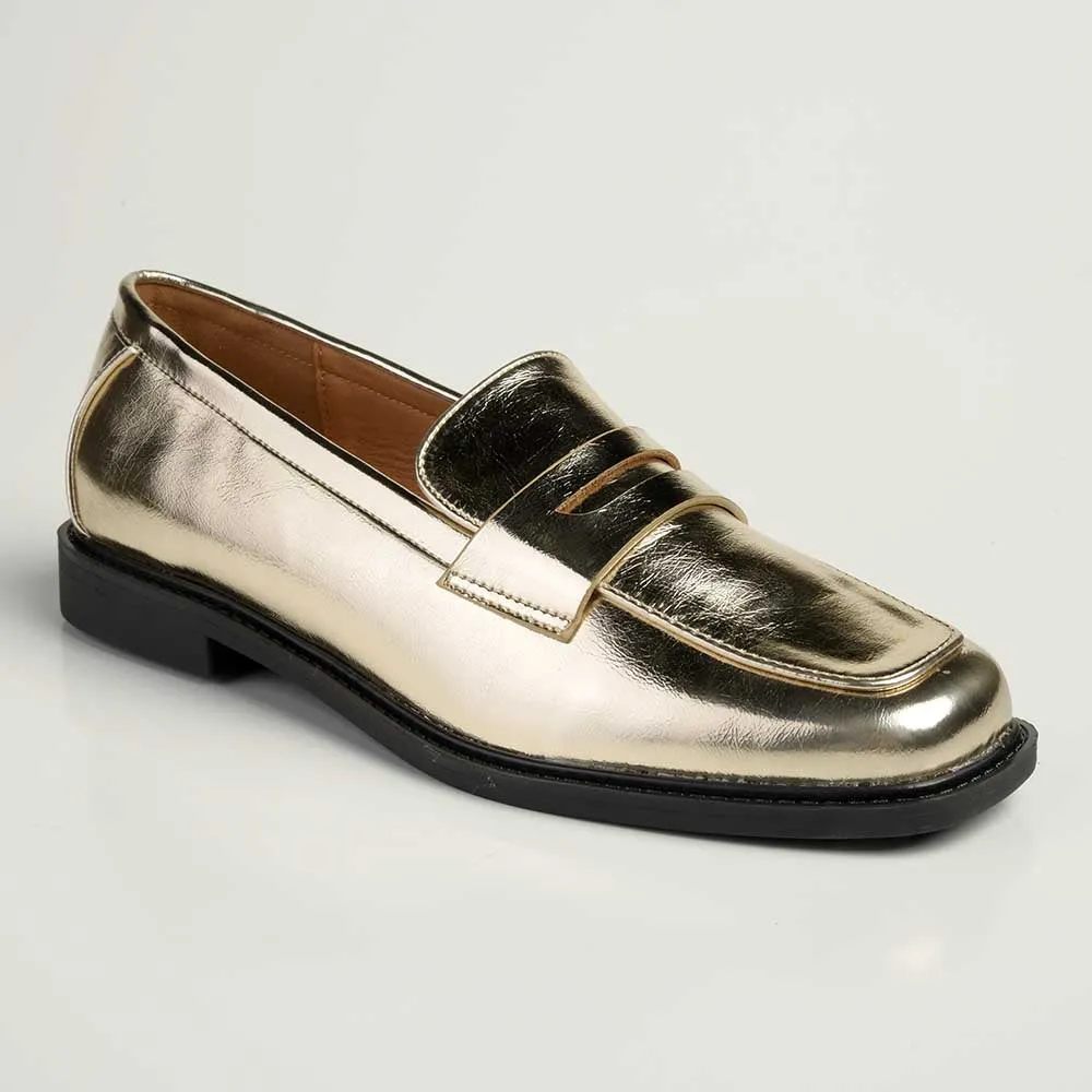 Madison Pippa Loafer - Gold / Champagne