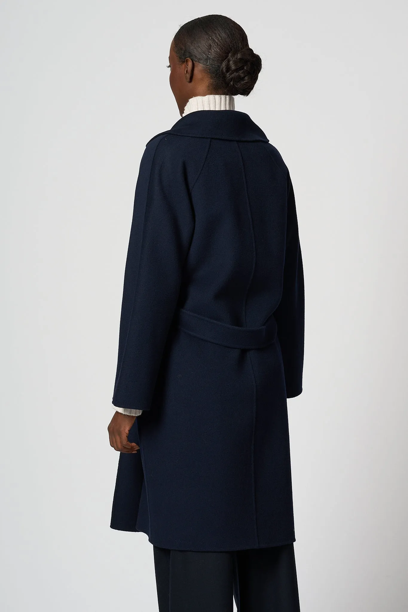 Max Mara Weekend Cappotto Rovo Blu Donna