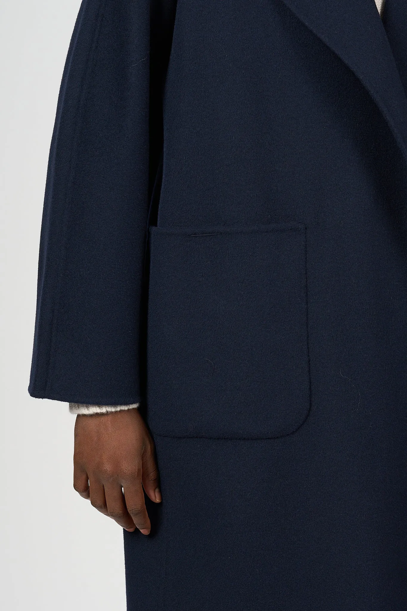 Max Mara Weekend Cappotto Rovo Blu Donna