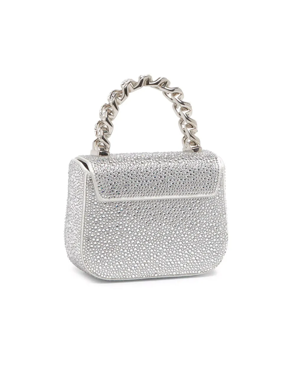 Medusa La Mini Bag in Pearl Grey