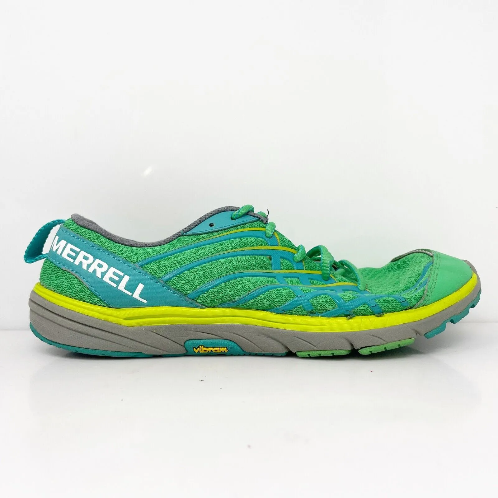 Merrell Womens Bare Access Arc 3 J58086 Green Hiking Shoes Sneakers Size 8