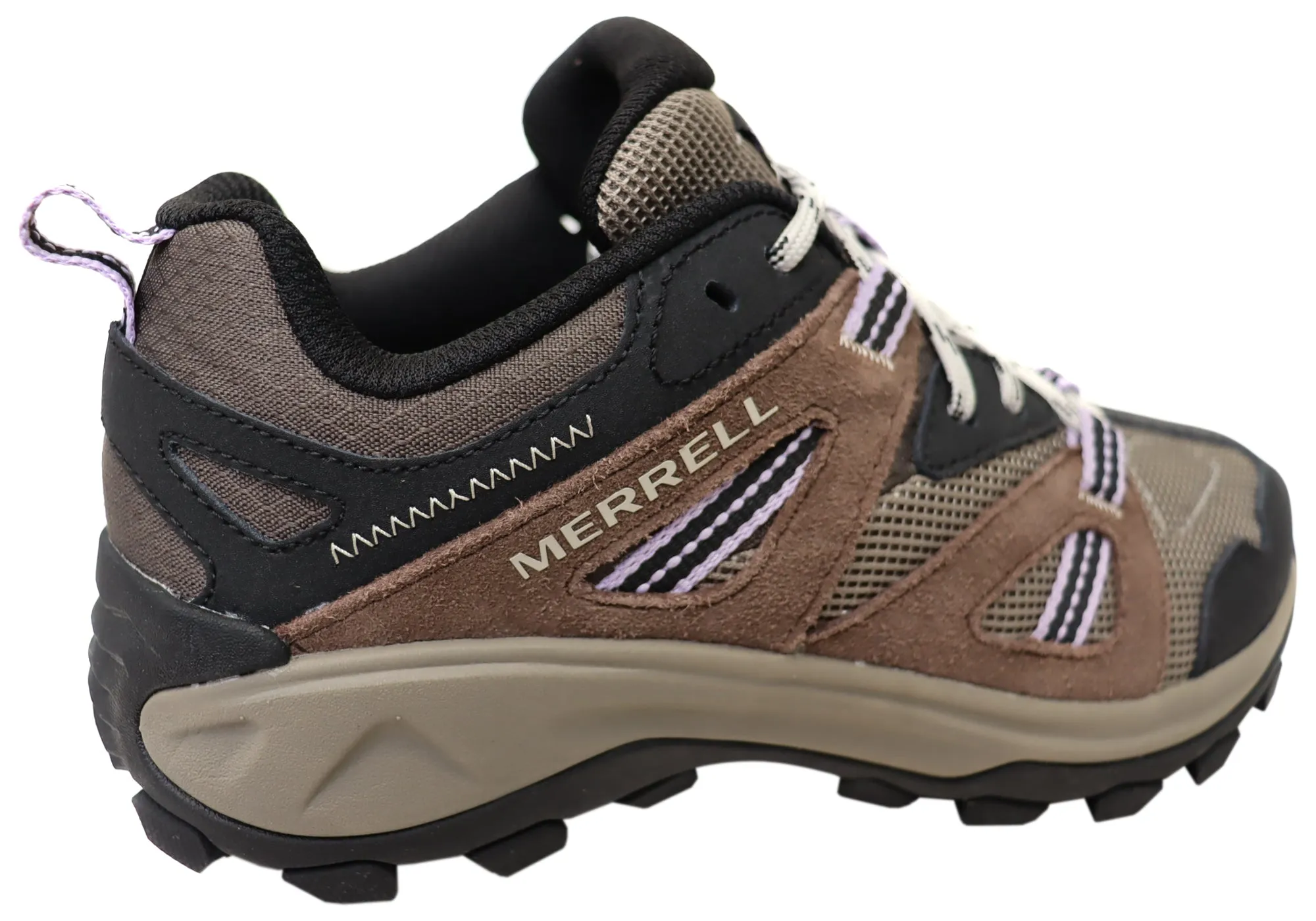 Merrell Womens Deverta 3 Comfortable Leather Hiking Shoes