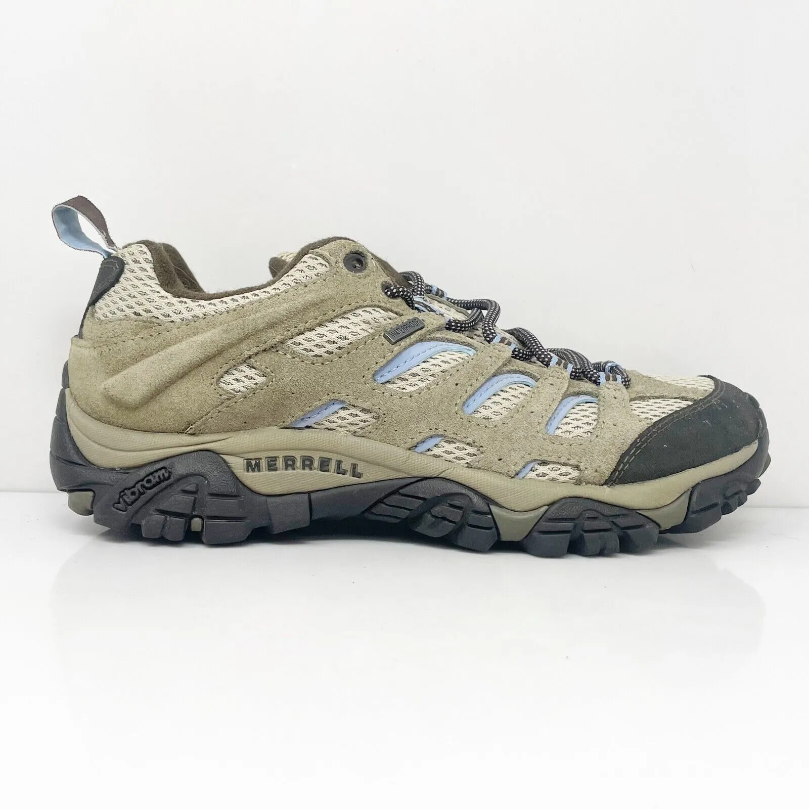 Merrell Womens Moab J88796 Brown Hiking Shoes Sneakers Size 8.5