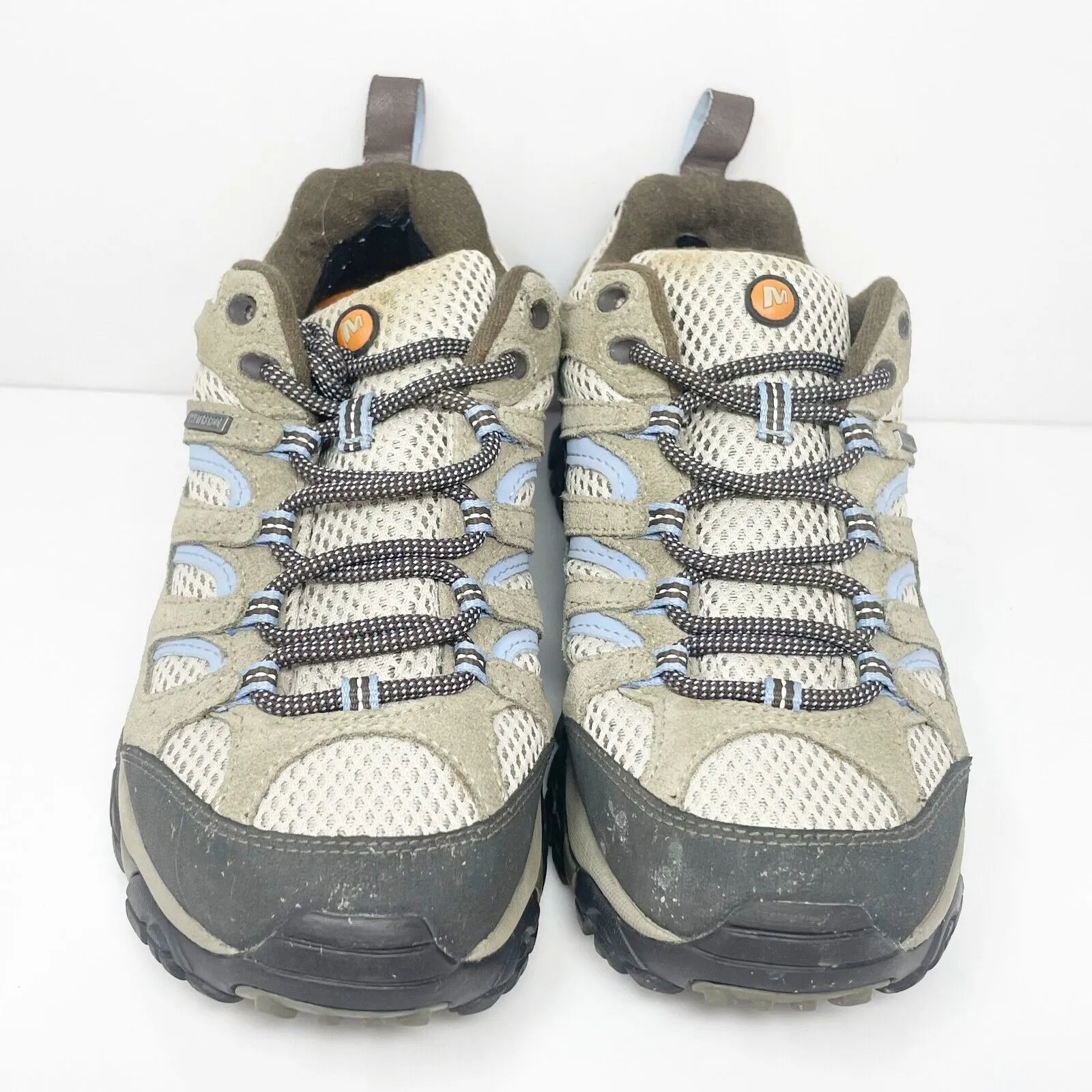 Merrell Womens Moab J88796 Brown Hiking Shoes Sneakers Size 8.5