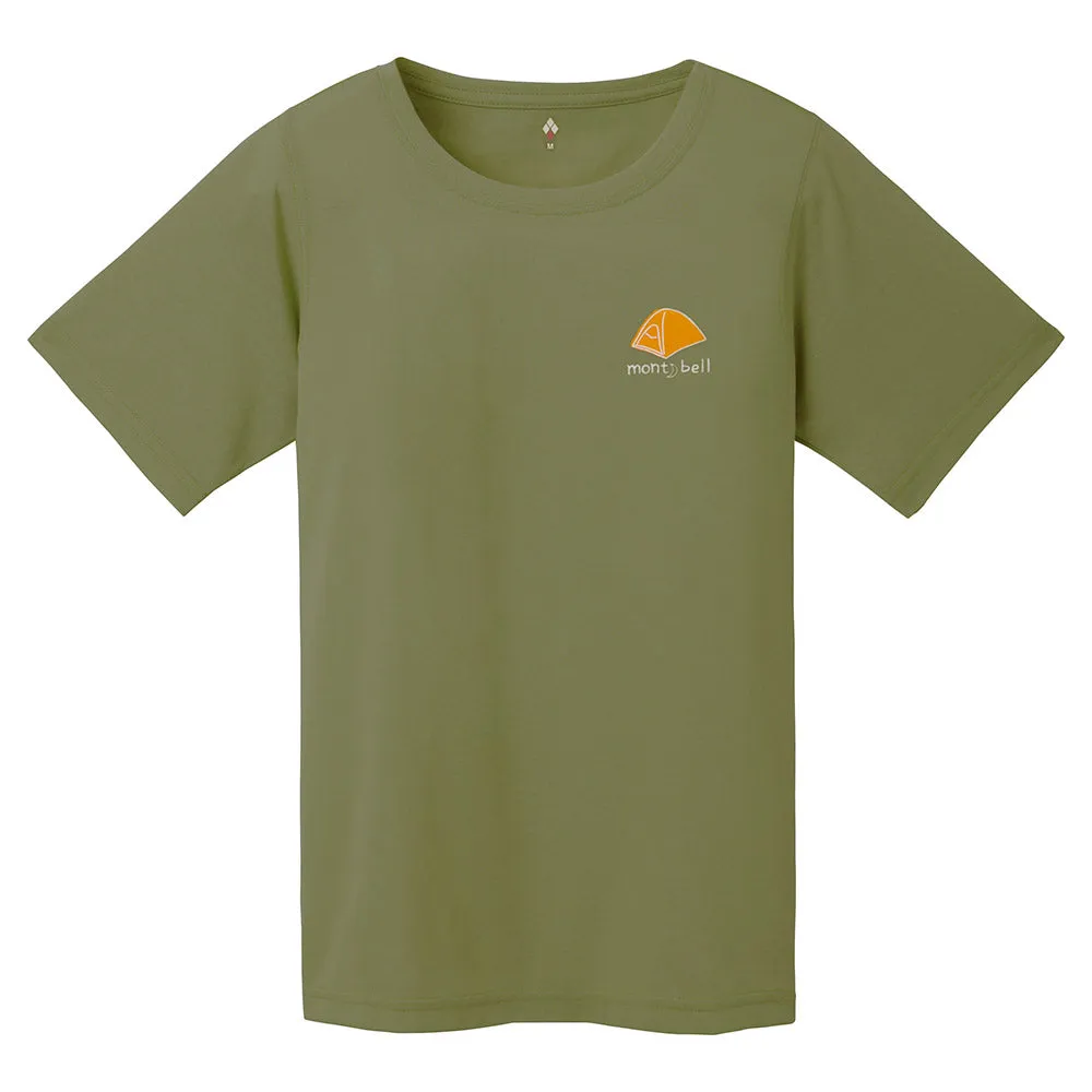 MONTBELL Women's WICKRON TEE MOUNTAIN GEAR