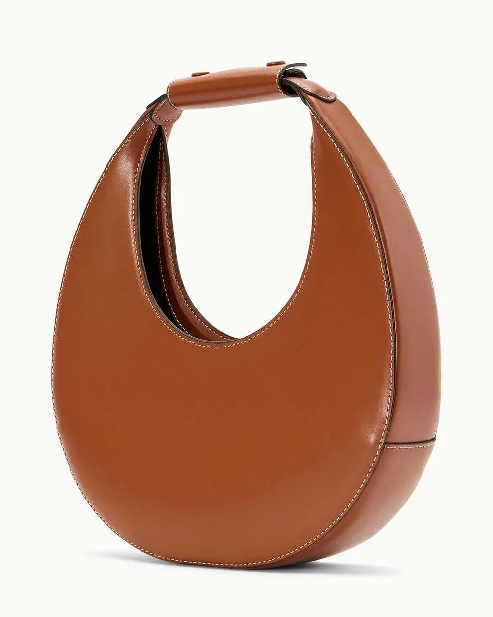 Moon Saddle Bag in Tan