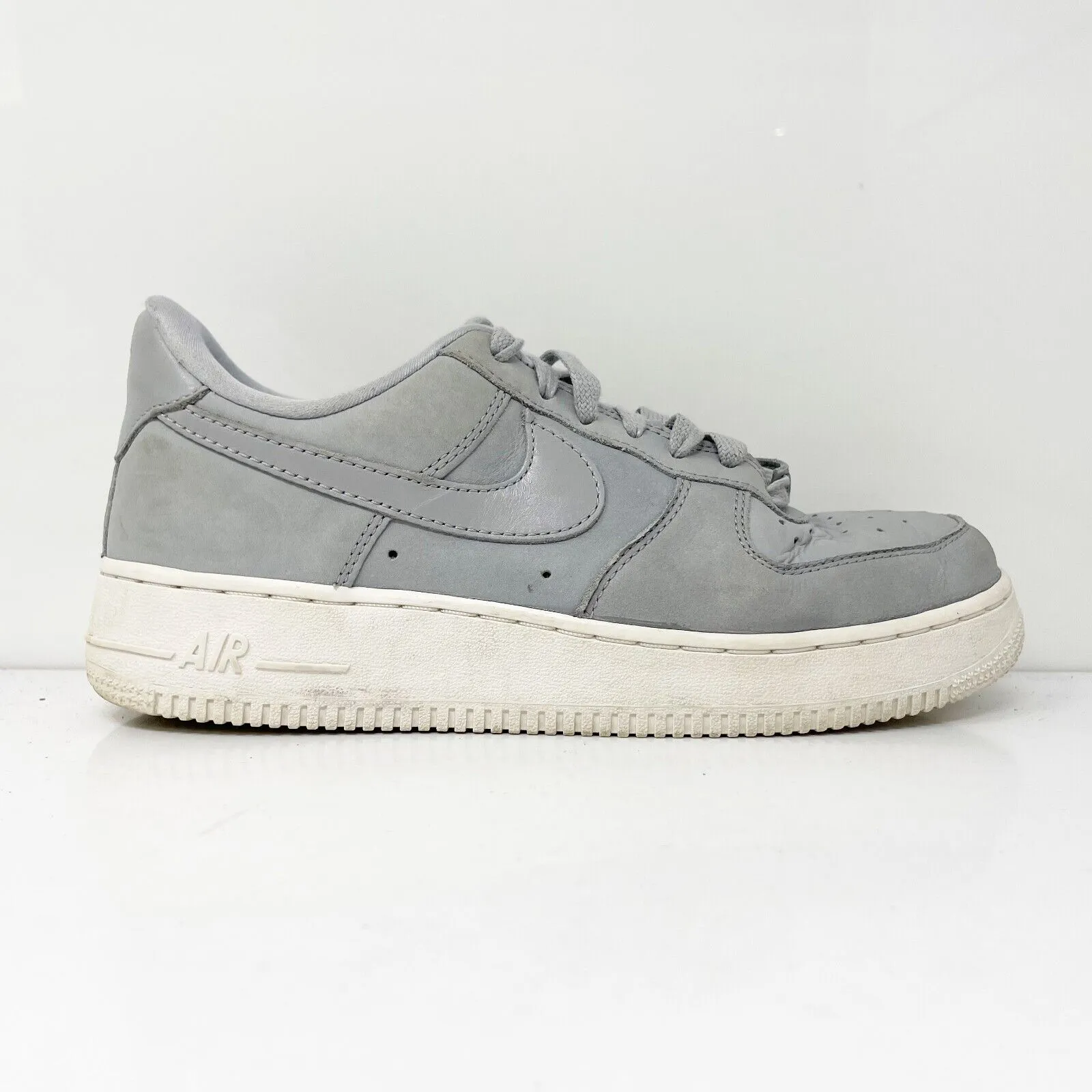 Nike Womens Air Force 1 DR9503-001 Gray Casual Shoes Sneakers Size 8.5