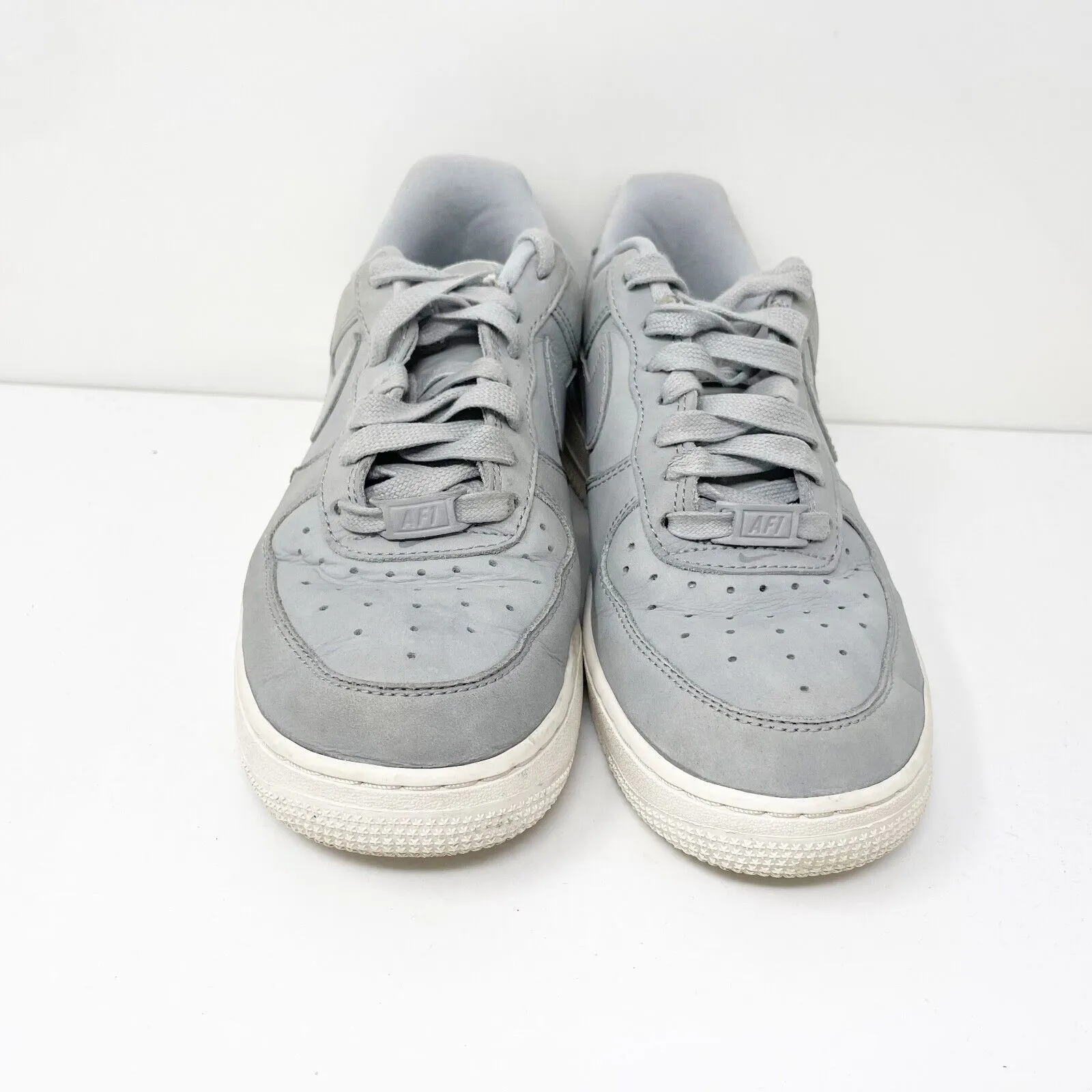 Nike Womens Air Force 1 DR9503-001 Gray Casual Shoes Sneakers Size 8.5