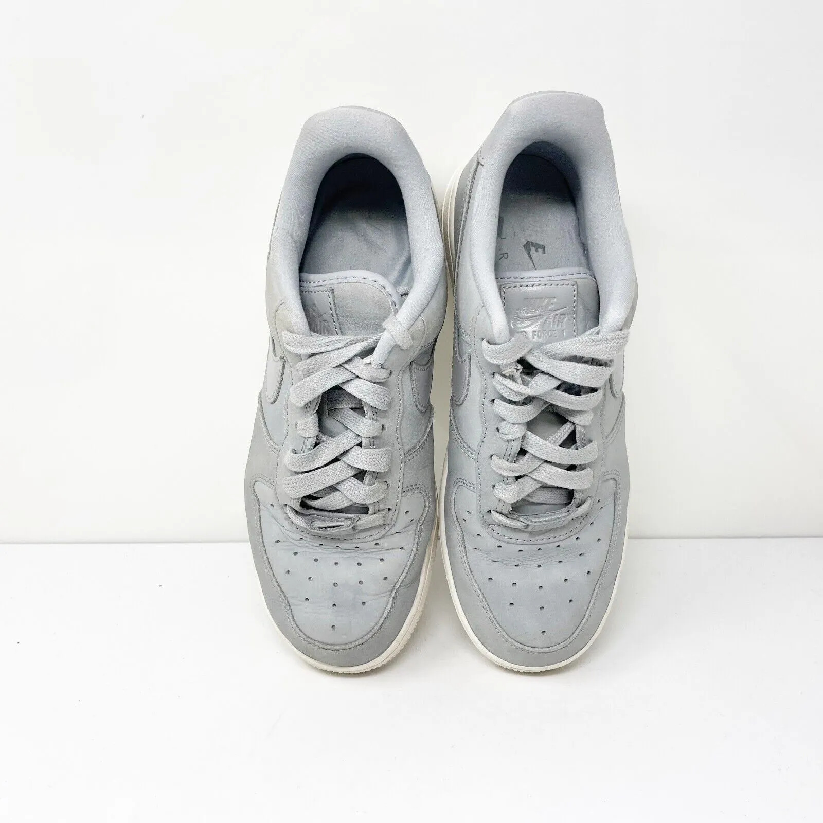 Nike Womens Air Force 1 DR9503-001 Gray Casual Shoes Sneakers Size 8.5