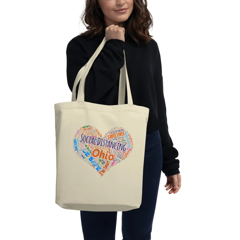 Ohio - Social Distancing Tote Bag - Eco Friendly