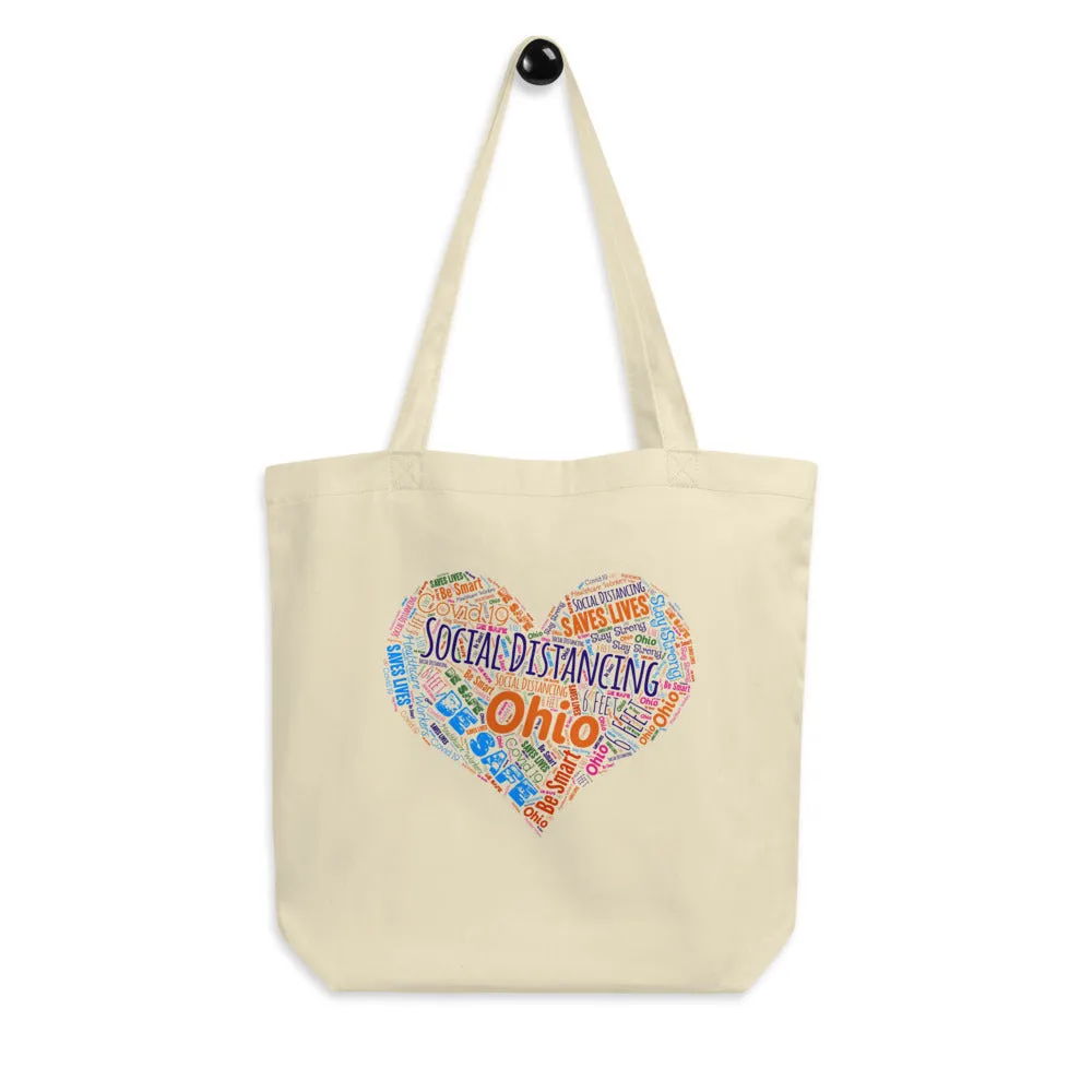 Ohio - Social Distancing Tote Bag - Eco Friendly