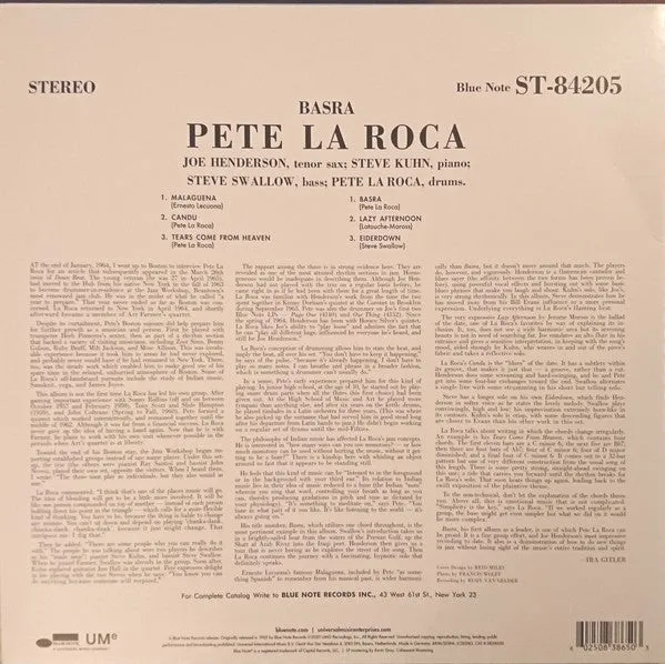 Pete La Roca ~ Basra