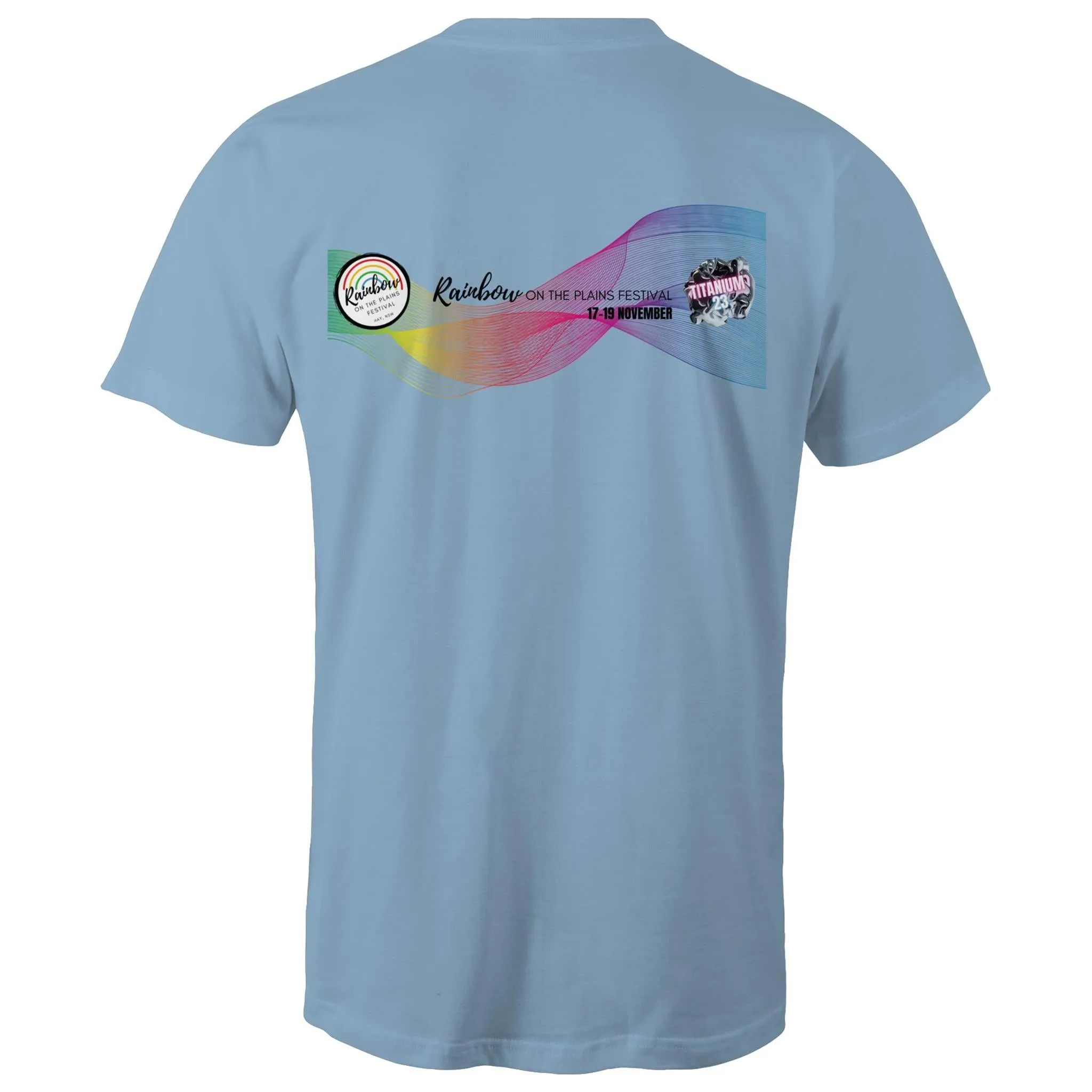 Rainbow on the Plains Double Sided T-Shirt Unisex (CLB015)