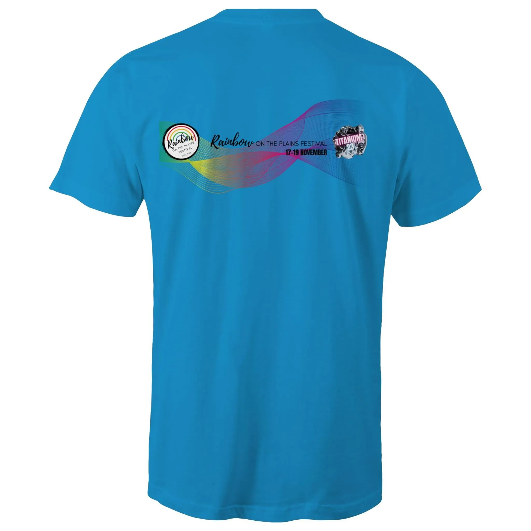 Rainbow on the Plains Double Sided T-Shirt Unisex (CLB015)