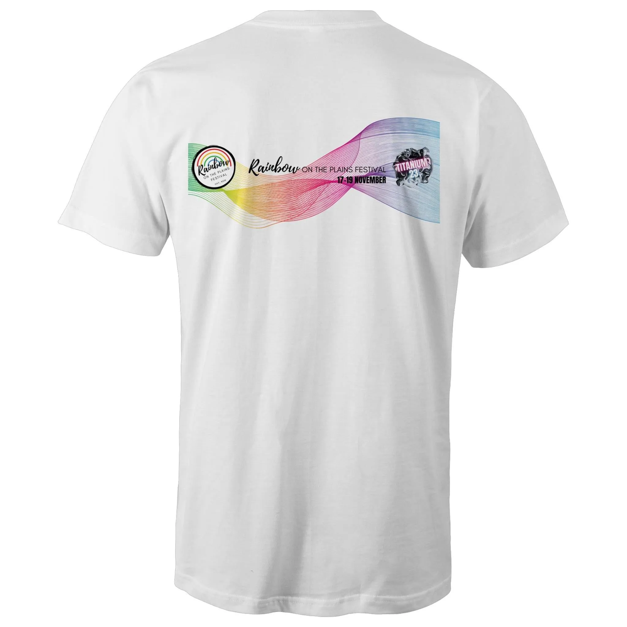 Rainbow on the Plains Double Sided T-Shirt Unisex (CLB015)