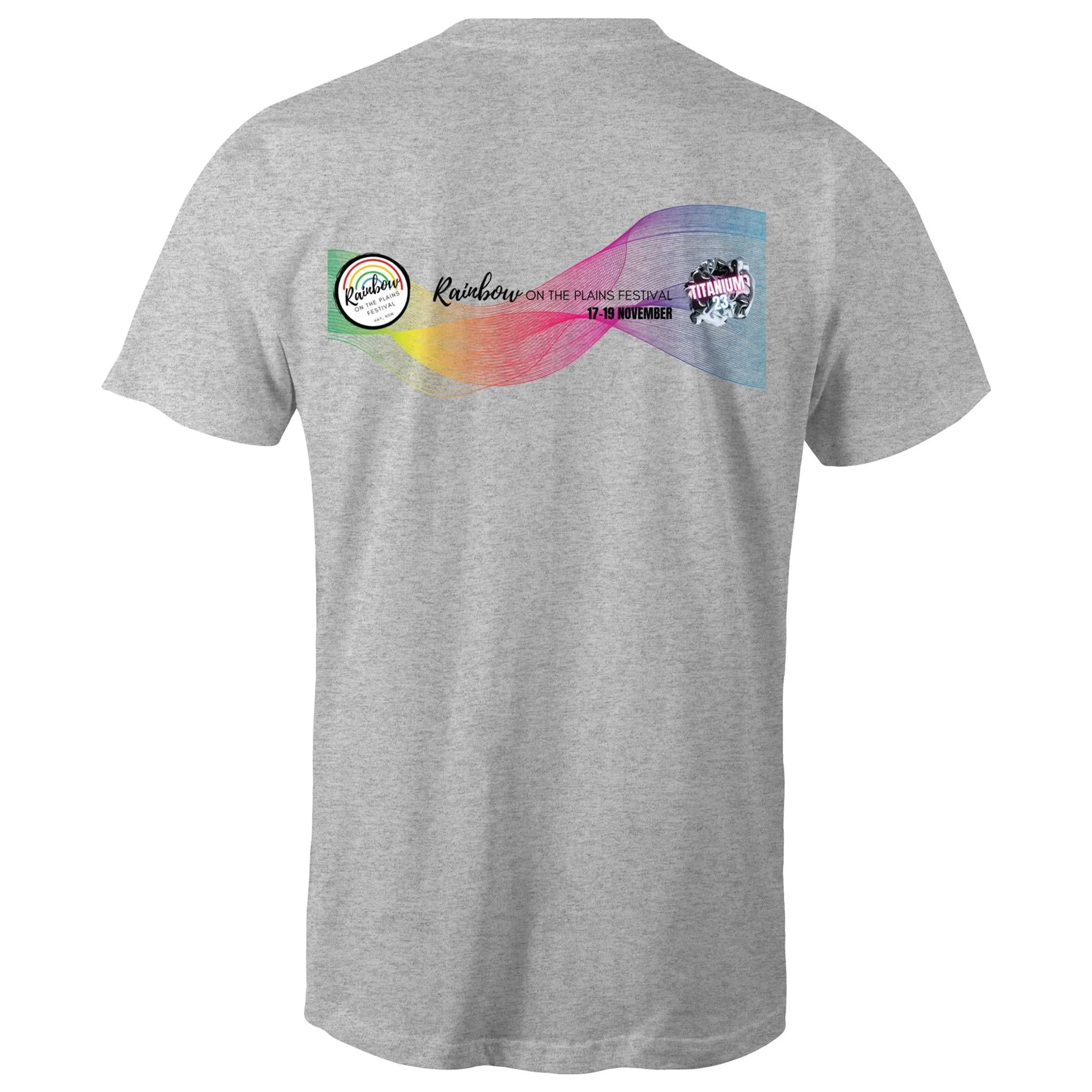 Rainbow on the Plains Double Sided T-Shirt Unisex (CLB015)