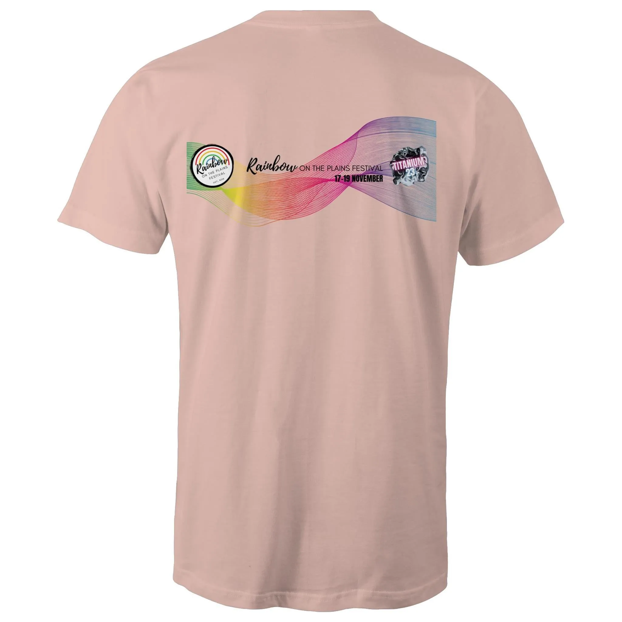 Rainbow on the Plains Double Sided T-Shirt Unisex (CLB015)