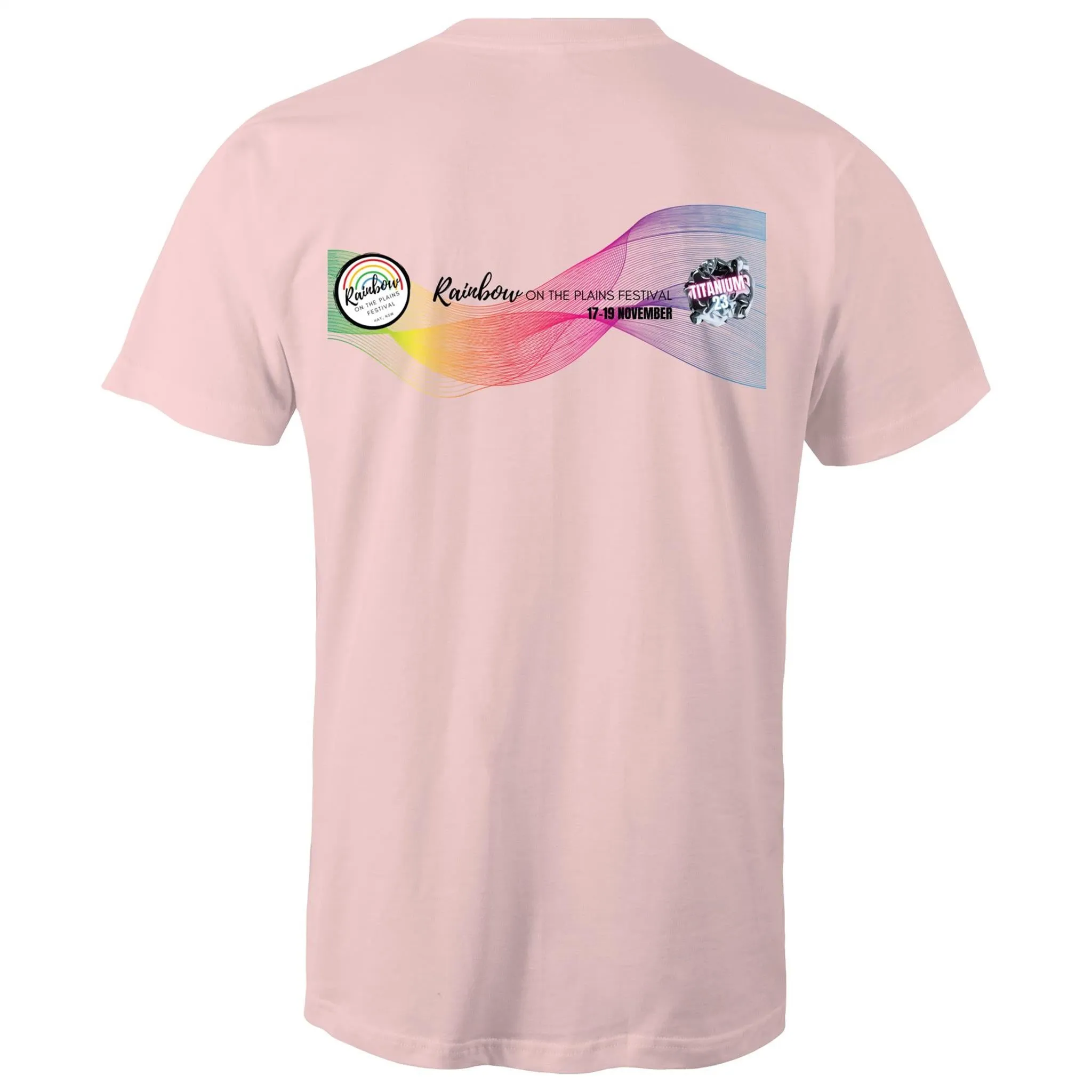 Rainbow on the Plains Double Sided T-Shirt Unisex (CLB015)