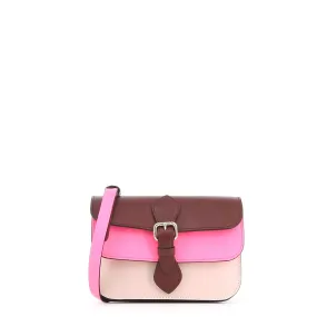 REDValentino Pochette Colour-Blocked Foldover Top Crossbody Bag