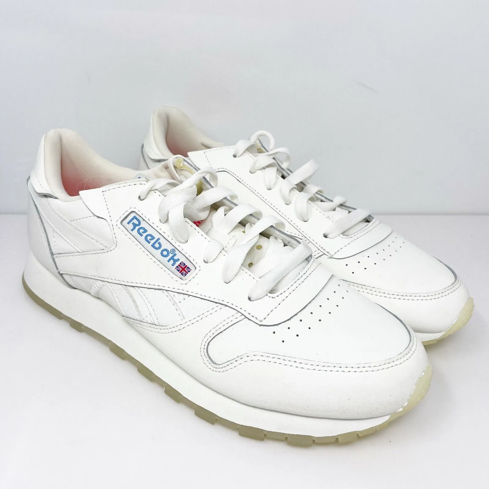 Reebok Womens Classic DV7356 White Casual Shoes Sneakers Size 9