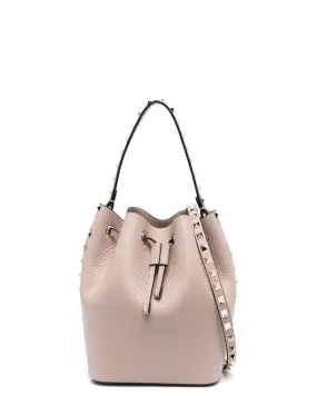 Rockstud Bucket Bag in Poudre