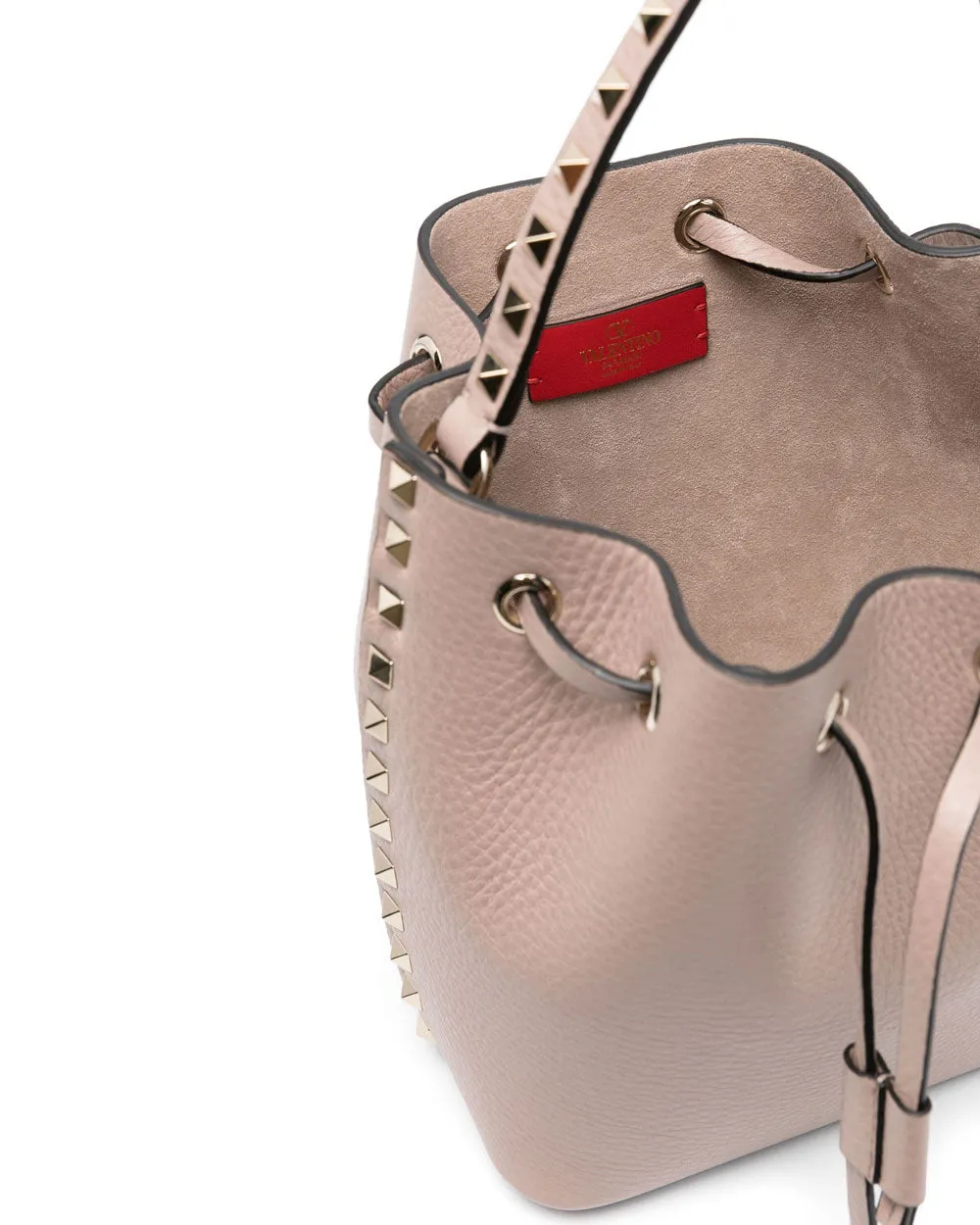 Rockstud Bucket Bag in Poudre