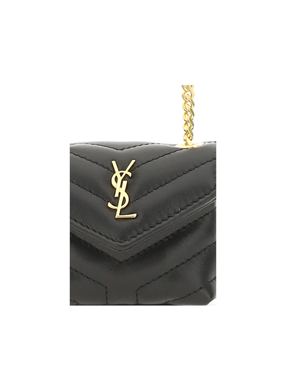 Saint Laurent LouLou Logo Plaque Crossbody Bag