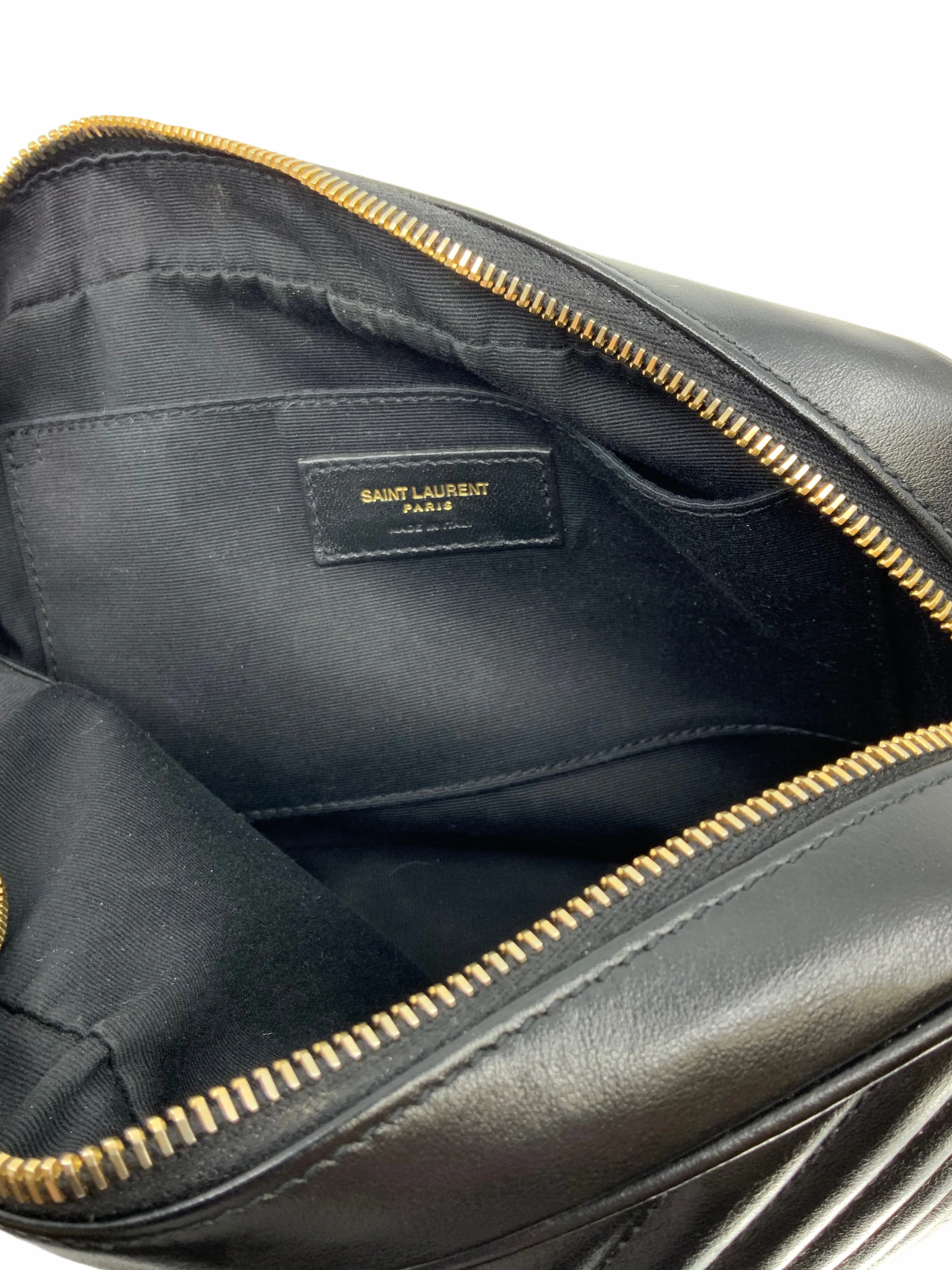 Saint Laurent Medium Lou Matelassé Quilted Leather Camera Bag