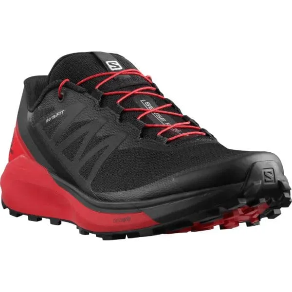      Salomon 413781 Black Red Sense Ride 4