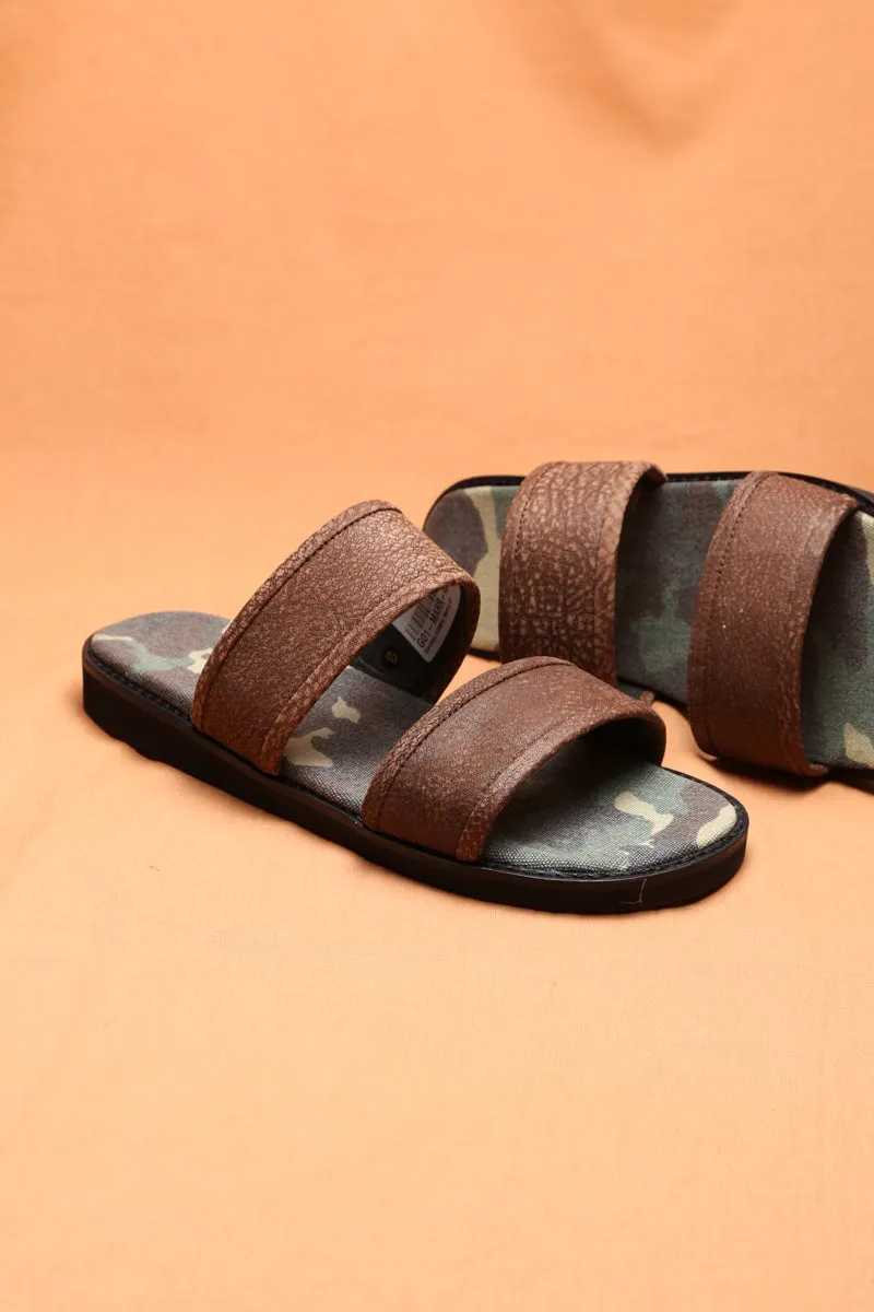 Sandal Camo Brown