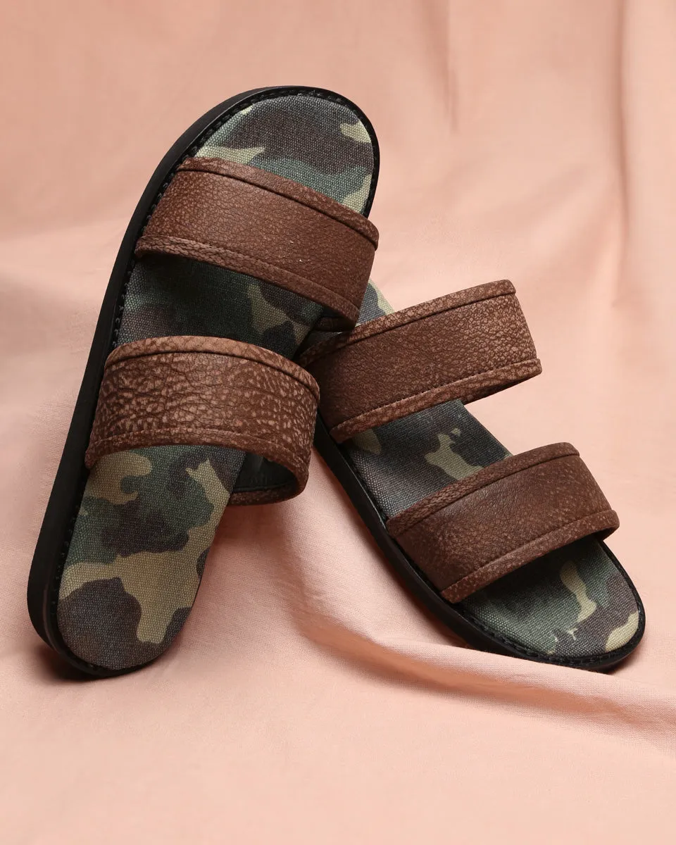 Sandal Camo Brown