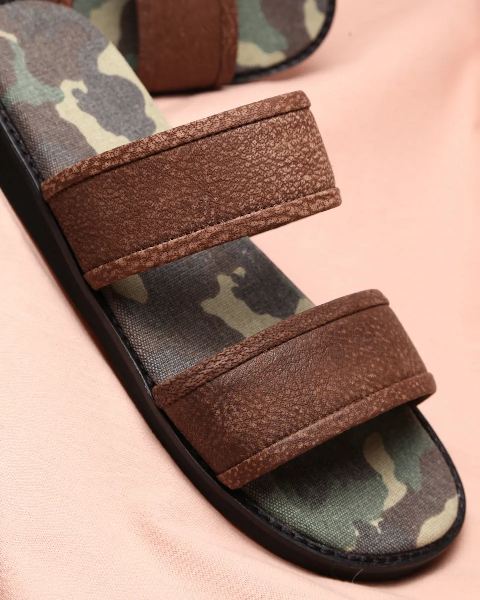 Sandal Camo Brown