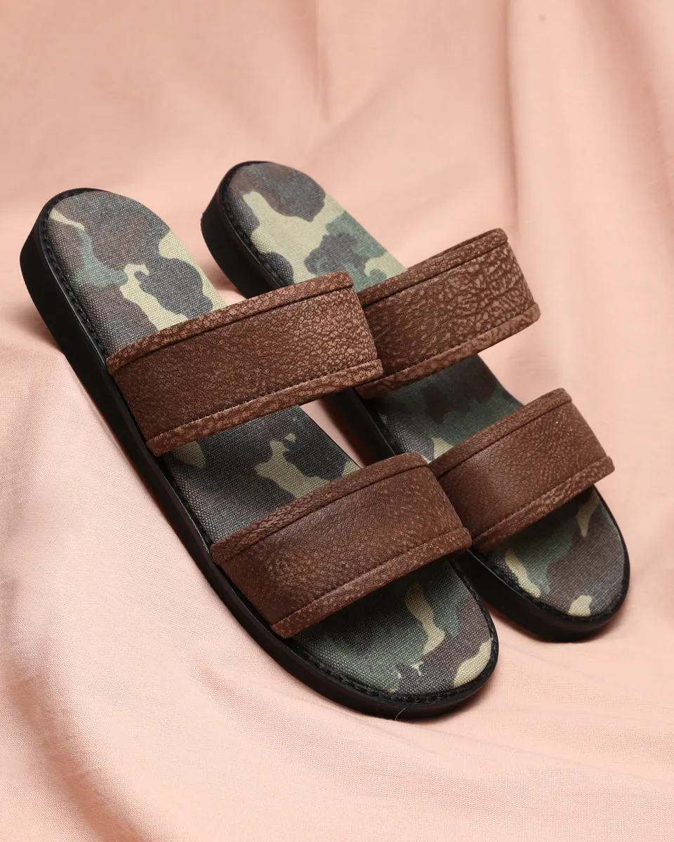 Sandal Camo Brown